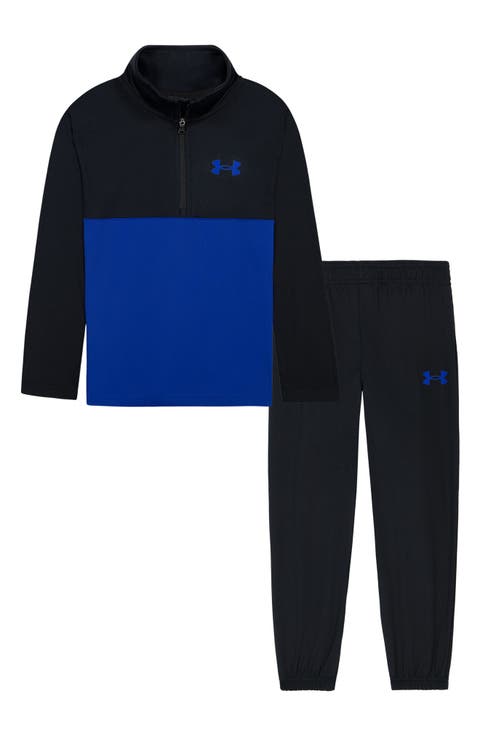 Kids' Tech Quarter Zip Pullover & Joggers Set