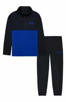 Kids' Tech Quarter Zip Pullover & Joggers Set