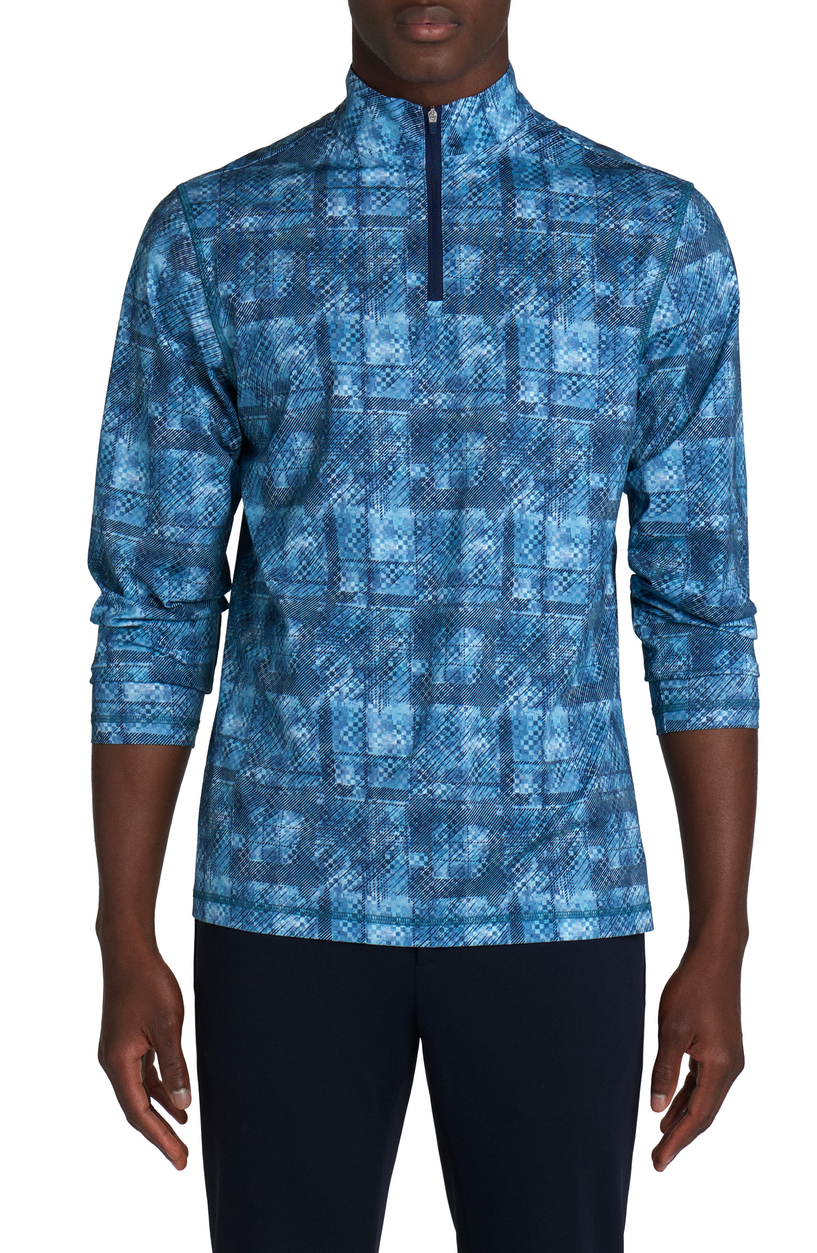 OoohCotton® Tech Quarter Zip Pullover