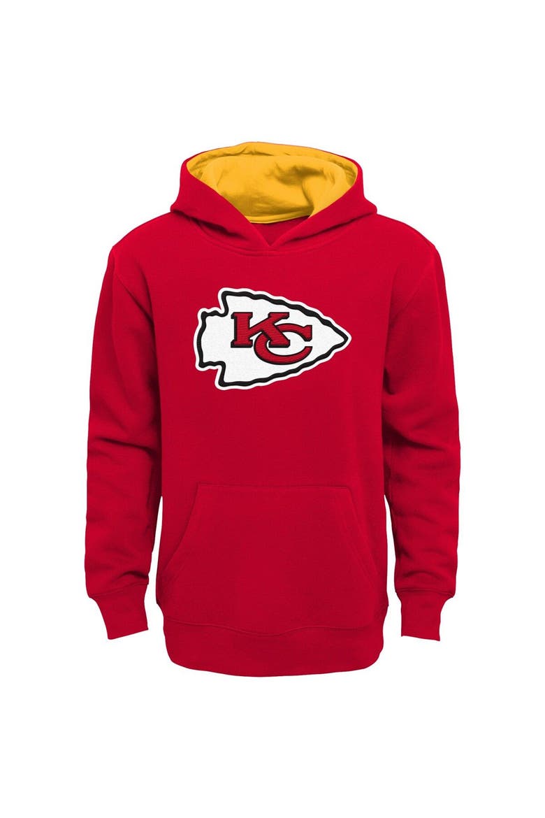 Preschool Red Kansas City Chiefs Prime Pullover Hoodie, Main, color, Red