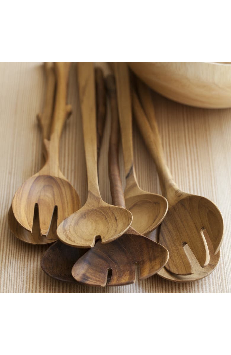 Be Home Teak Serving Set, Alternate, color, Teak