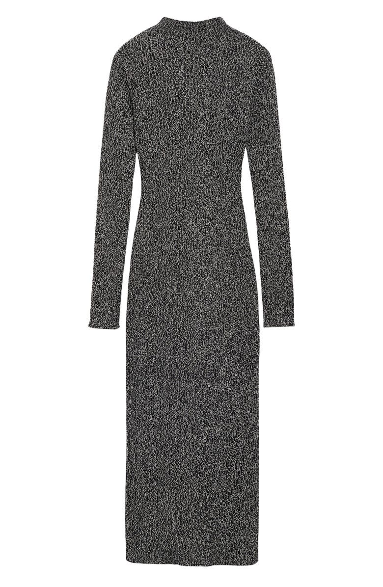 MANGO Flecked Long Sleeve Jersey Dress, Main, color, 