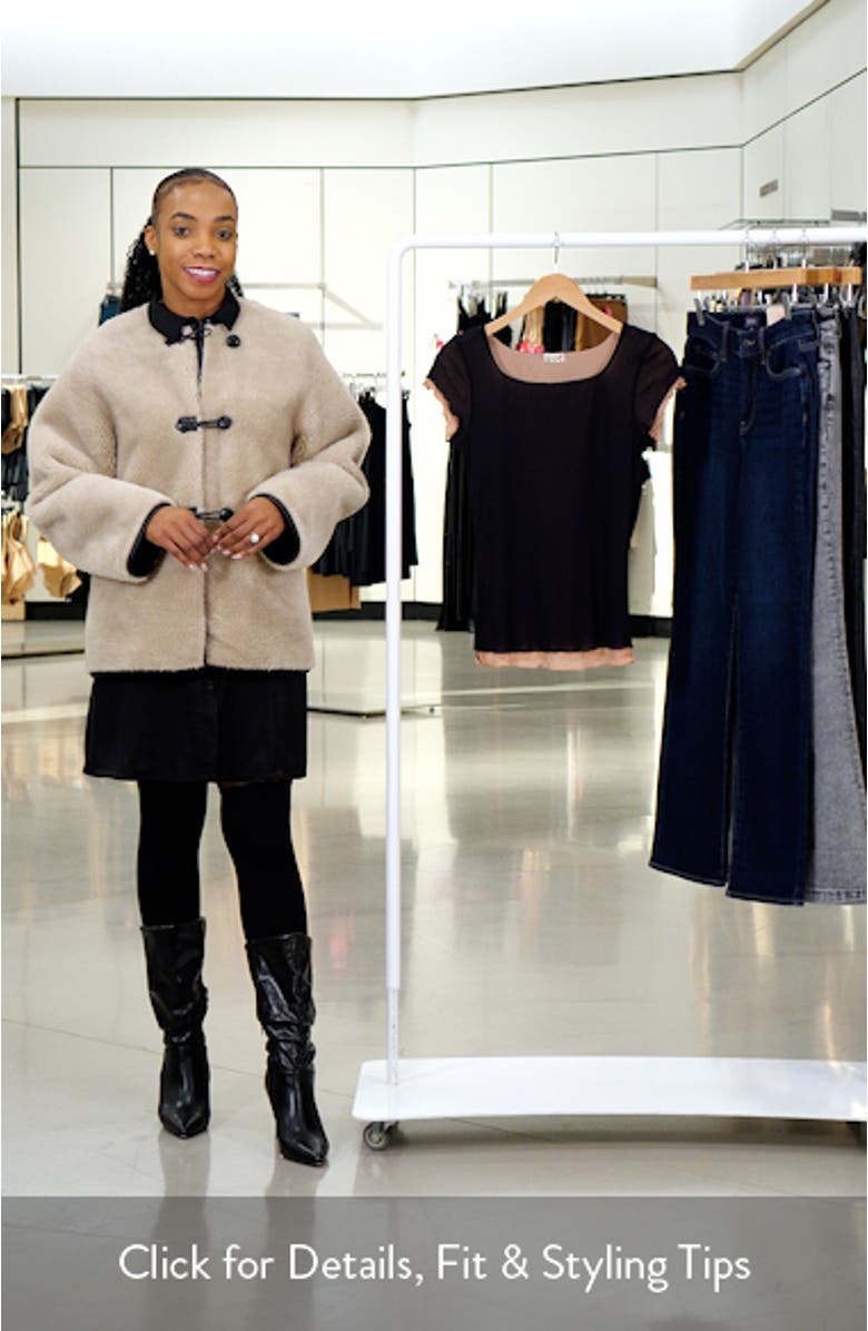 Double Take Layered Look Mesh T-Shirt, sales video thumbnail