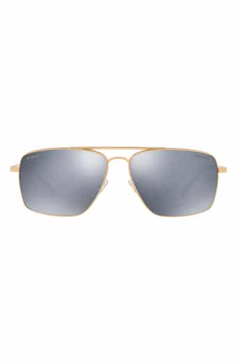 Versace 61mm Polarized Navigator Sunglasses