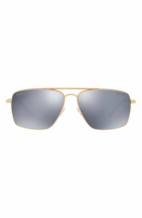 Versace 61mm Polarized Navigator Sunglasses