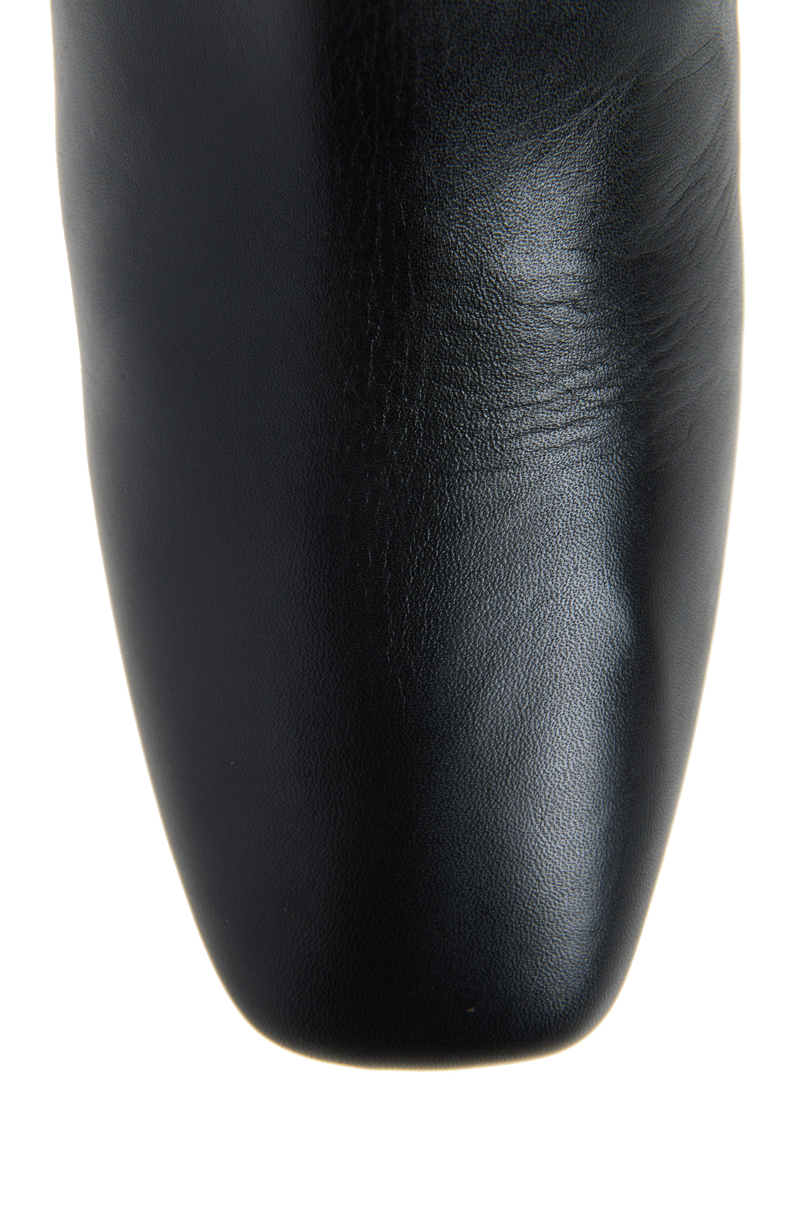 Darsie Leather Bootie, Alternate, color, BLACK LEATHER
