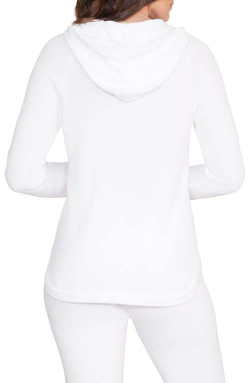 Shop Barefoot Dreams Cozychic™ Ultra Lite Hoodie In Sea Salt