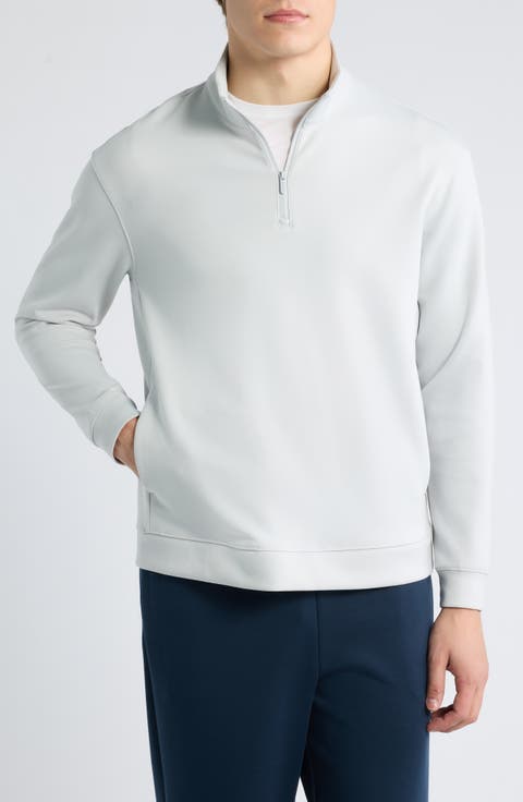 Flex Double Knit Quarter Zip Pullover