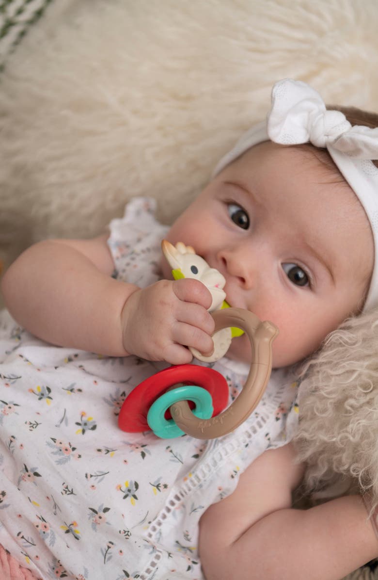 Sophie la Girafe So Pure Teething Rattle, Alternate, color, 