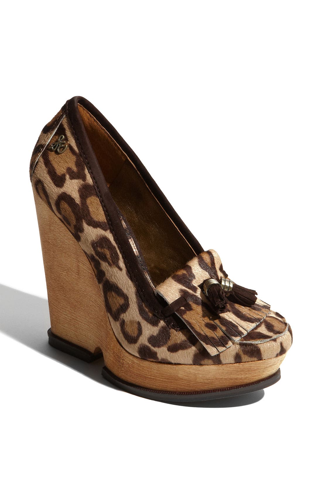 'Wesley' Wedge, Main, color, LEOPARD