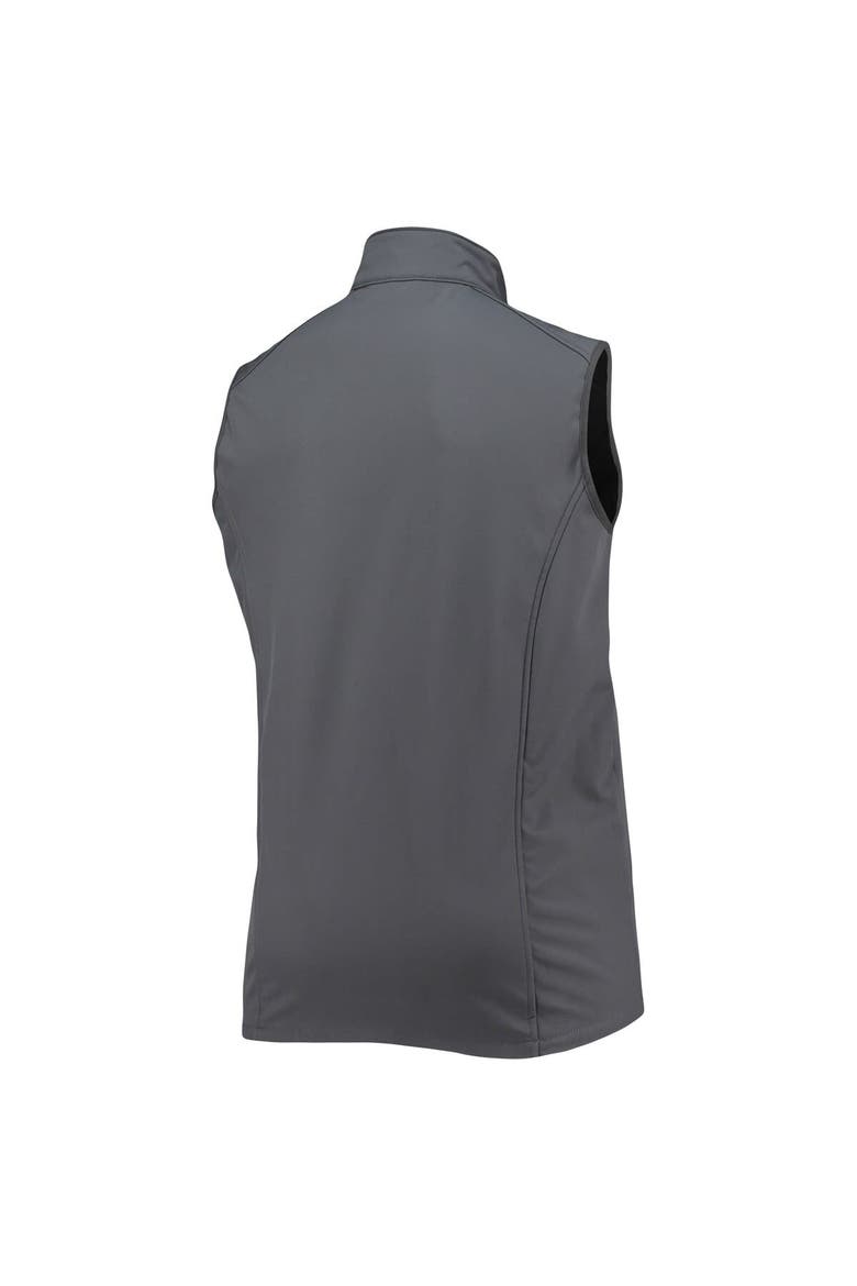 Men's Dunbrooke Charcoal Tampa Bay Buccaneers Big & Tall Archer Softshell Full-Zip Vest, Alternate, color, Charcoal
