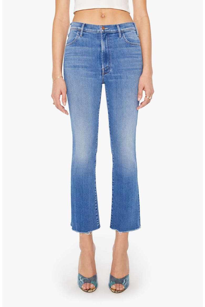 The Hustler Fray Ankle Slim Bootcut Jeans, Main, color, NO PROMISES