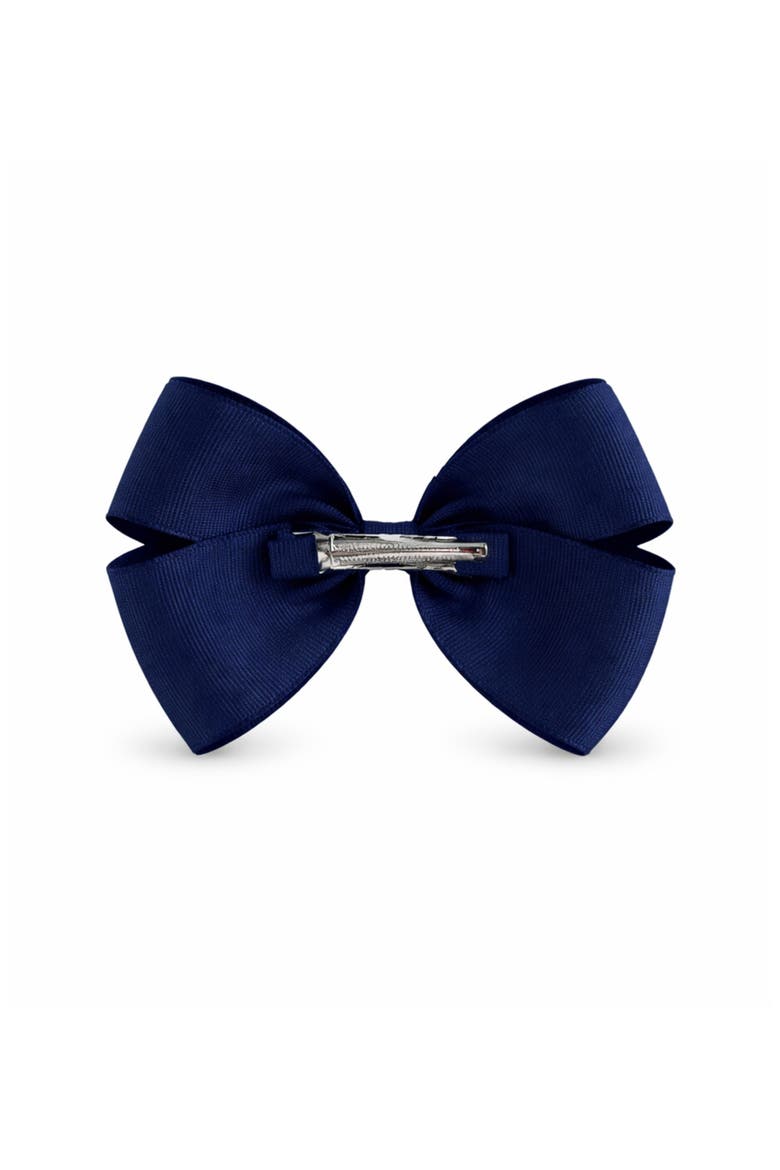 USA Hair Bow, Alternate, color, Navy Blue