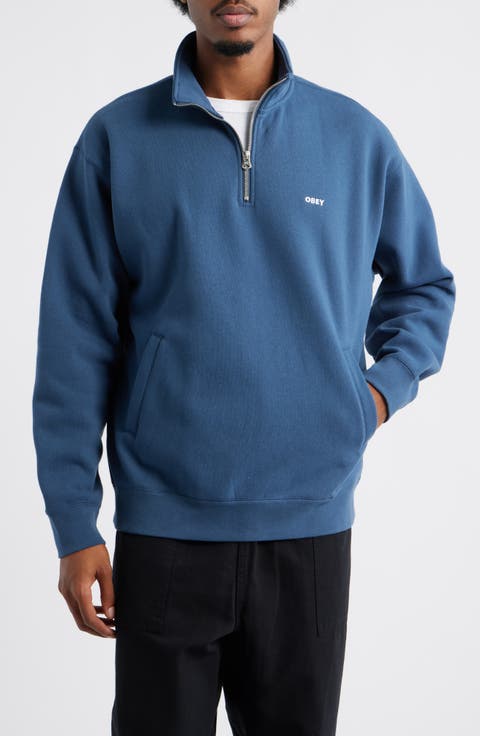 Established Works Quarter-Zip Fleece Pullover