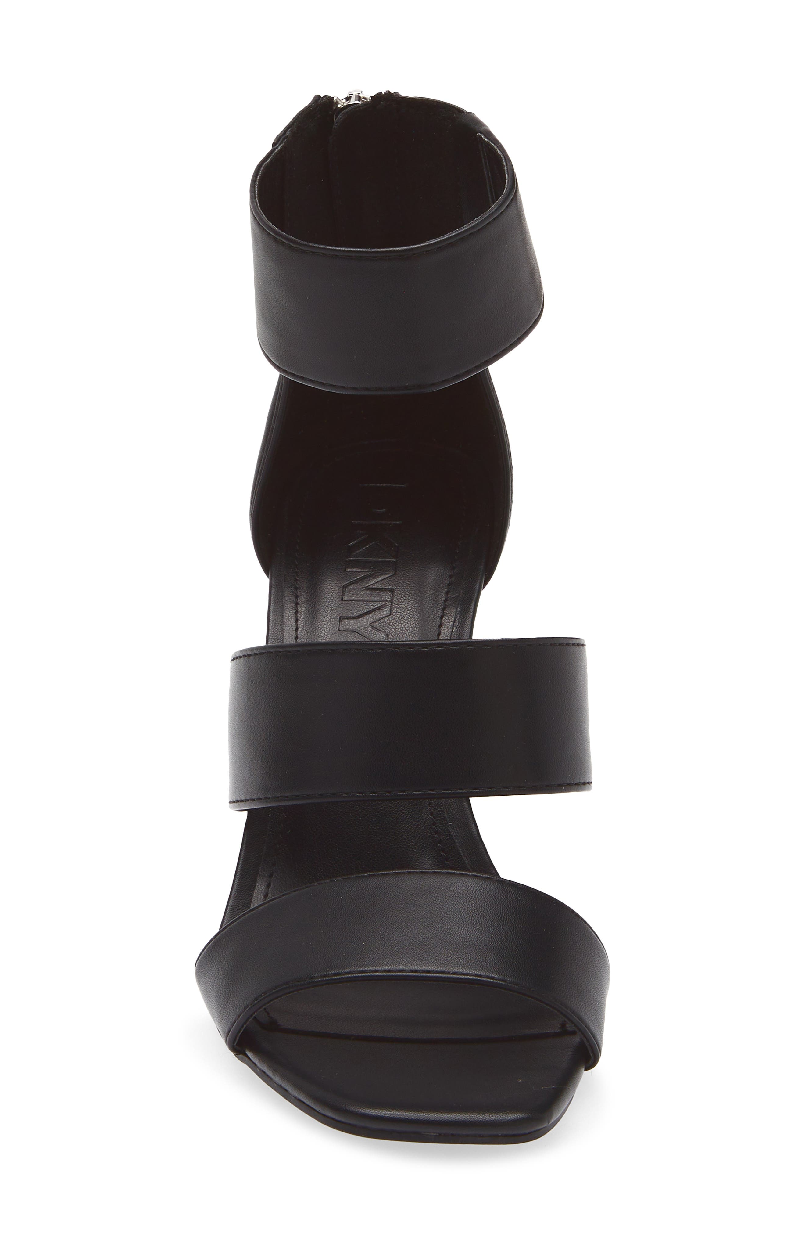 DKNY Bayzil Ankle Strap Sandal, Alternate, color, Black