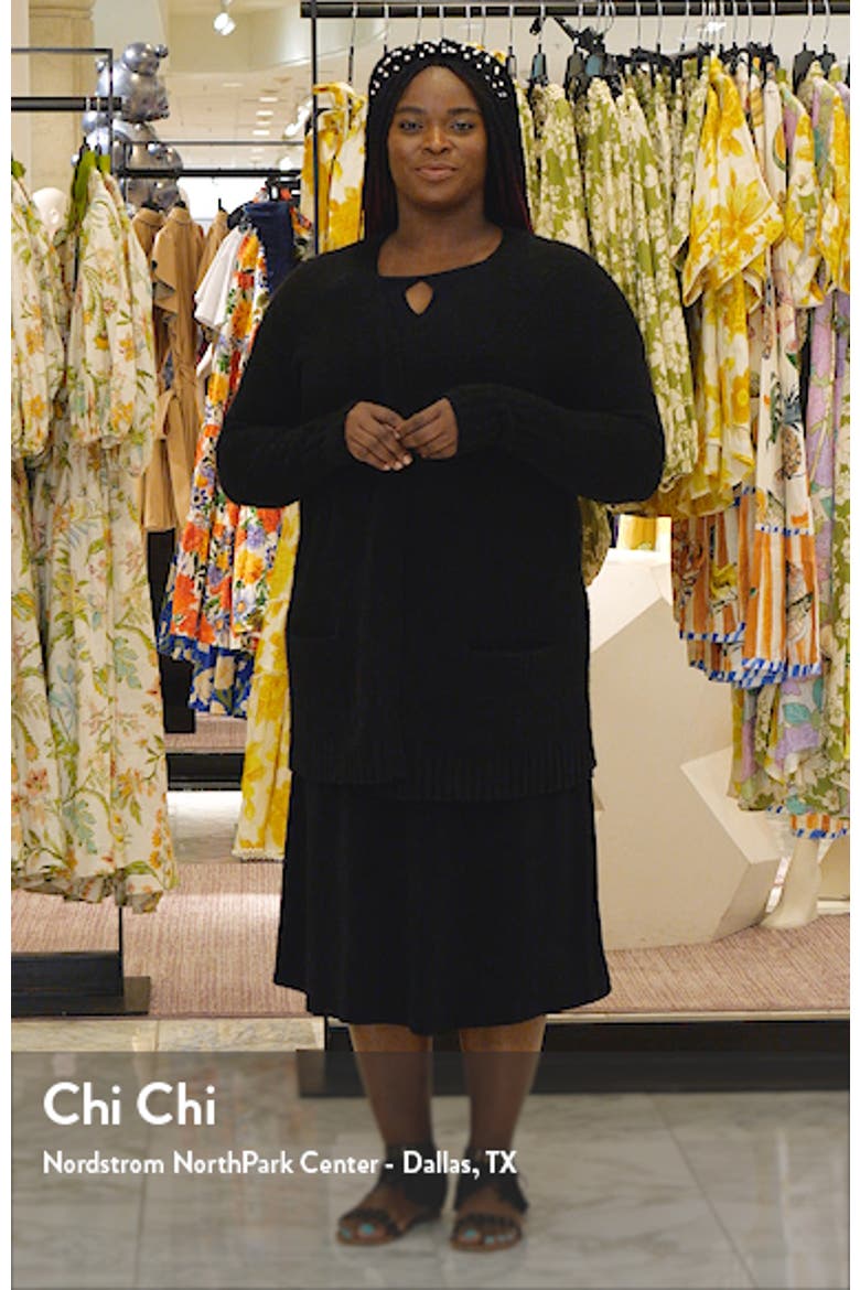 Open Front Cardigan video