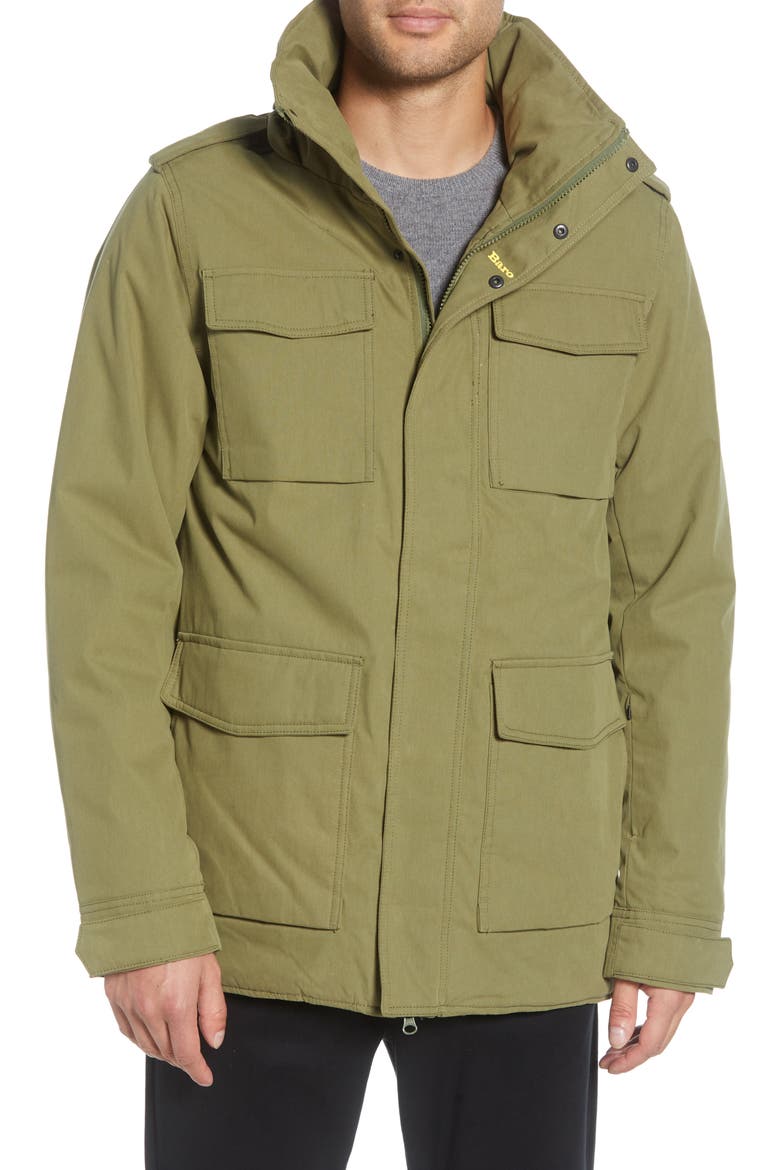 The Radar Waterproof Field Jacket, Alternate, color, LODEN