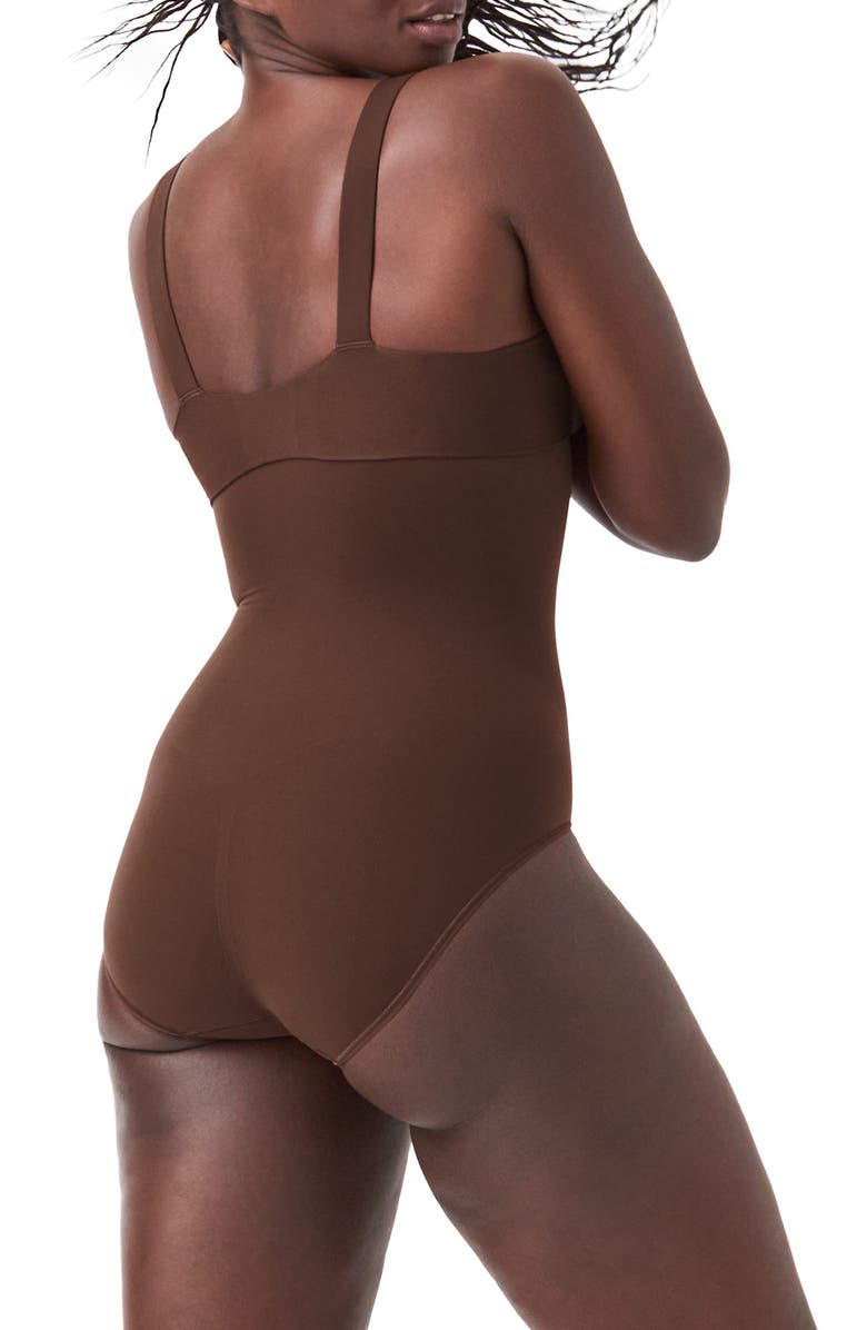 SPANX<sup>®</sup> SPANXsculpt<sup>™</sup> Seamless Power High-Waisted Brief, Alternate, color, Chestnut Brown
