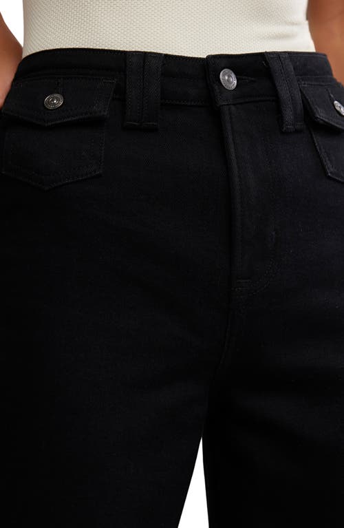 Free People Kellee High Waist Stretch Denim Palazzo Jeans In Animal Print