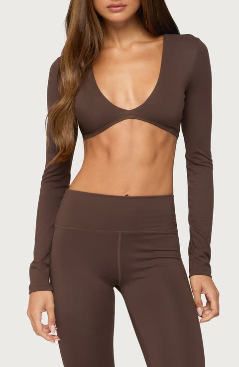 Faery Long Sleeve Crop Top
