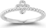 GLAZE JEWELRY Clover Moissanite Ring
