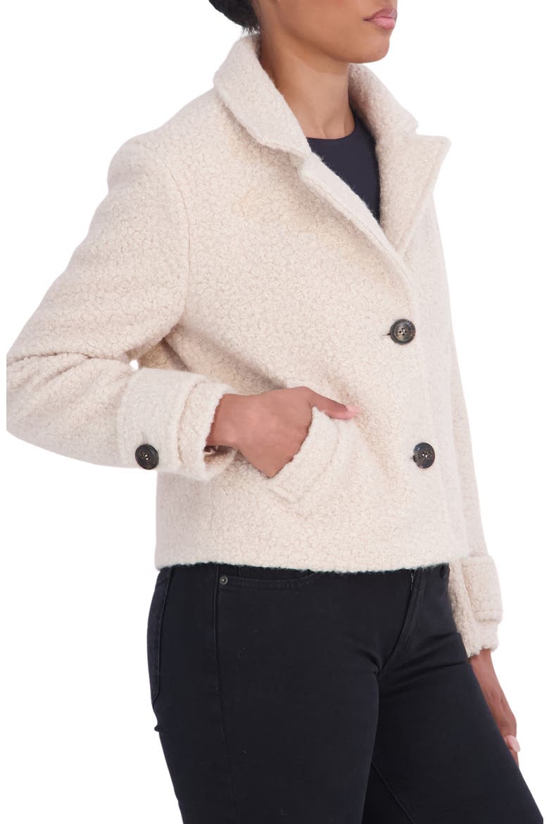 Boucle Crop Jacket, Alternate, color, IVORY