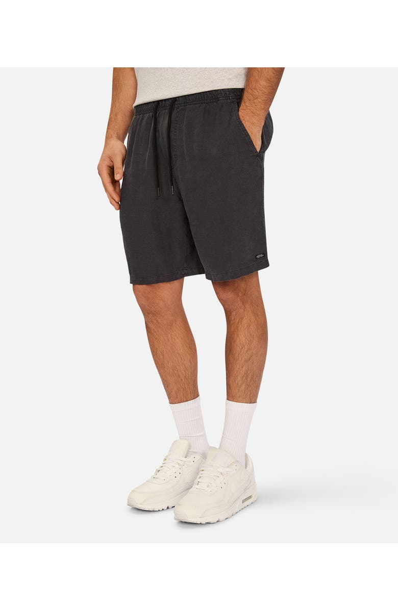 Industrie Australia The Marina Linen Short, Alternate, color, Dark Navy