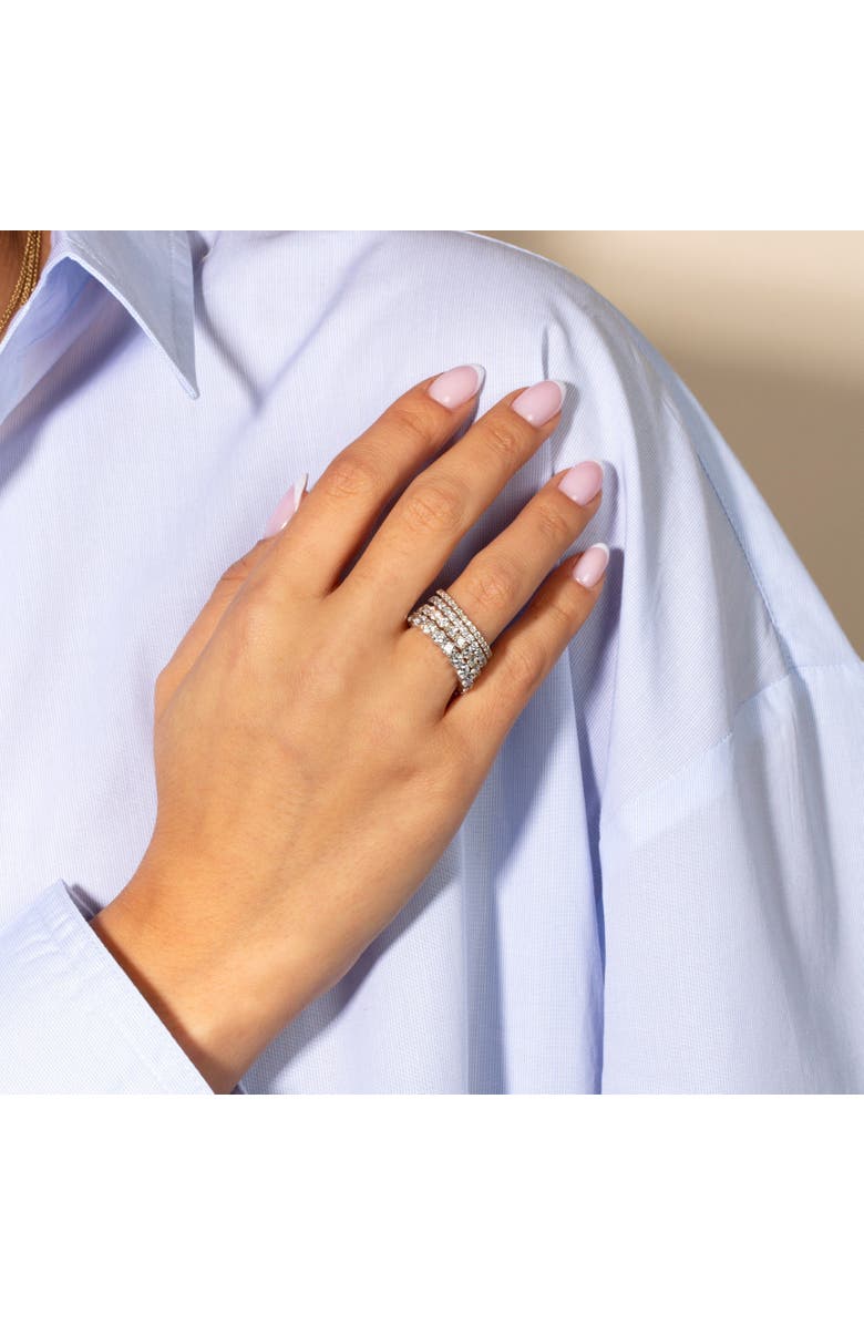 BY ADINA EDEN Lab Grown Diamond Round Eternity Band 14K, Alternate, color, 