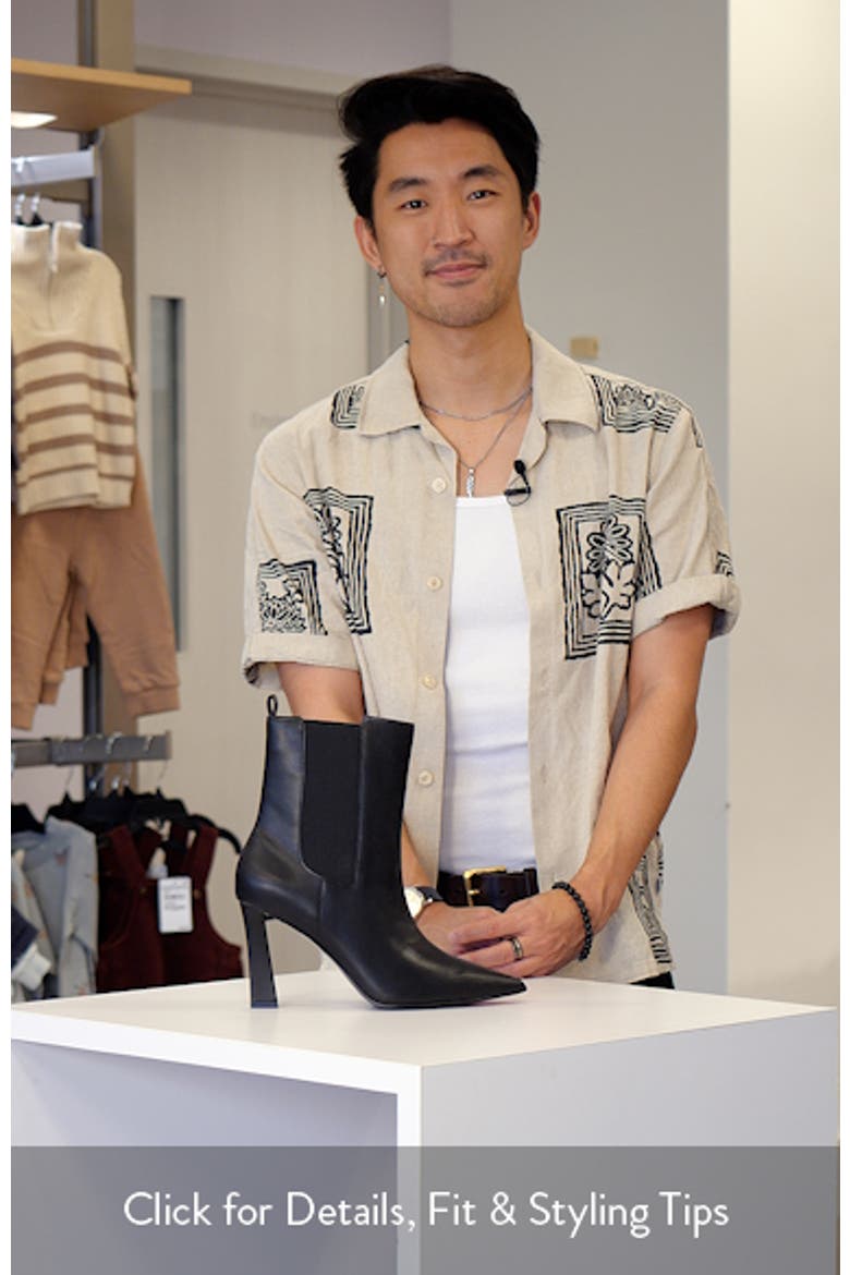 Liora Pointed Toe Chelsea Boot video