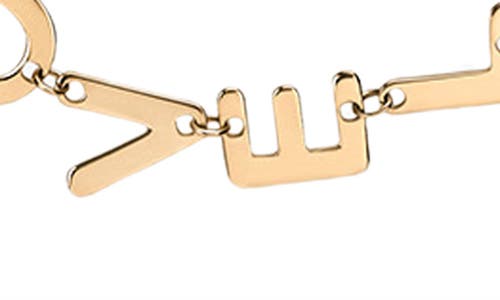 Lana Laser Love Necklace In Gold