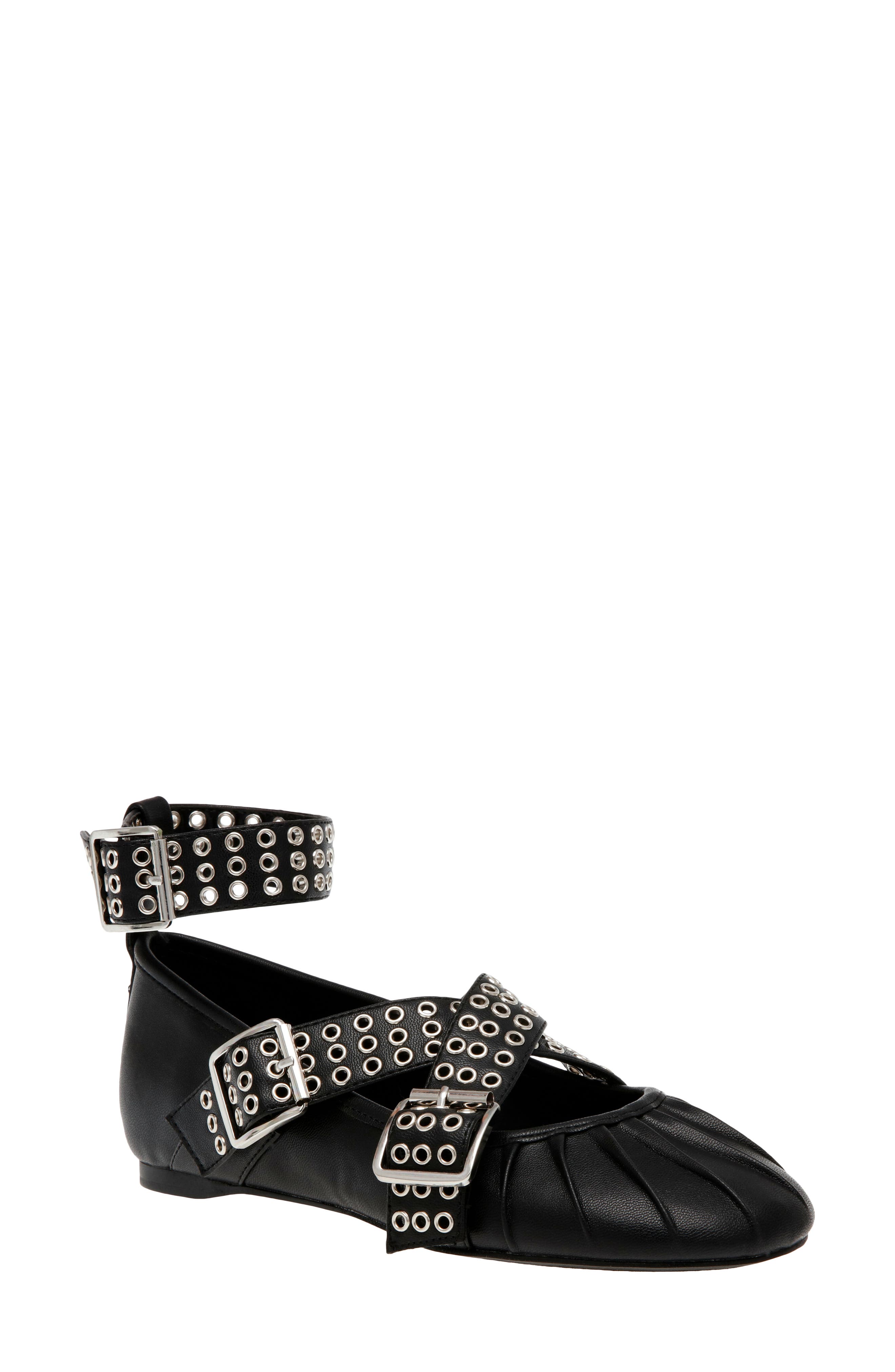 Steve Madden Bryar Ankle Strap Flat, Main, color, 