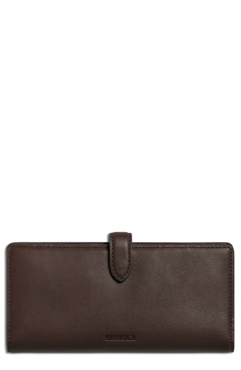 Continental Snap Leather Continental Wallet