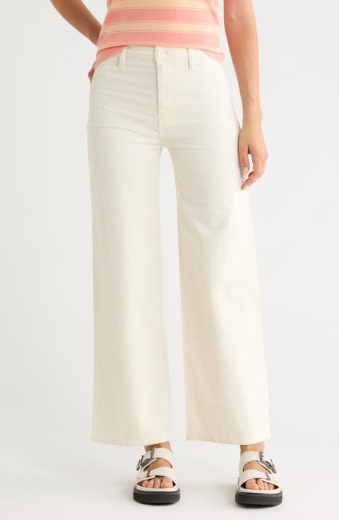 Wide Leg Corduroy Pants