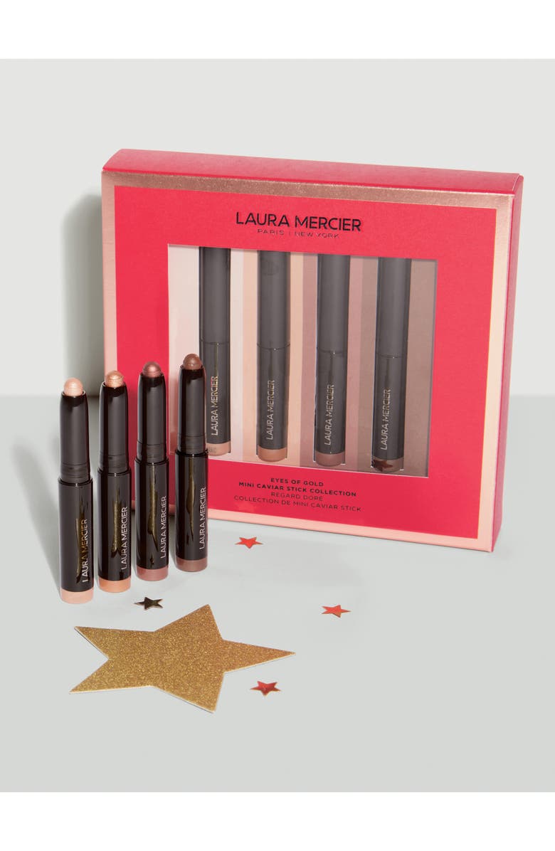 Laura Mercier Eyes of Gold Mini Caviar Stick Set, Alternate, color, 