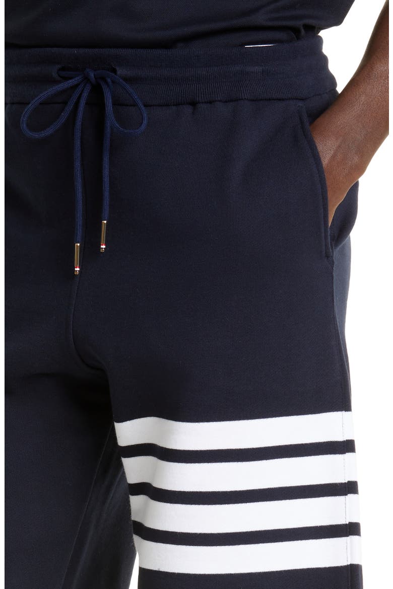 Four Bar Sweat Shorts, Alternate, color, 461 - NAVY