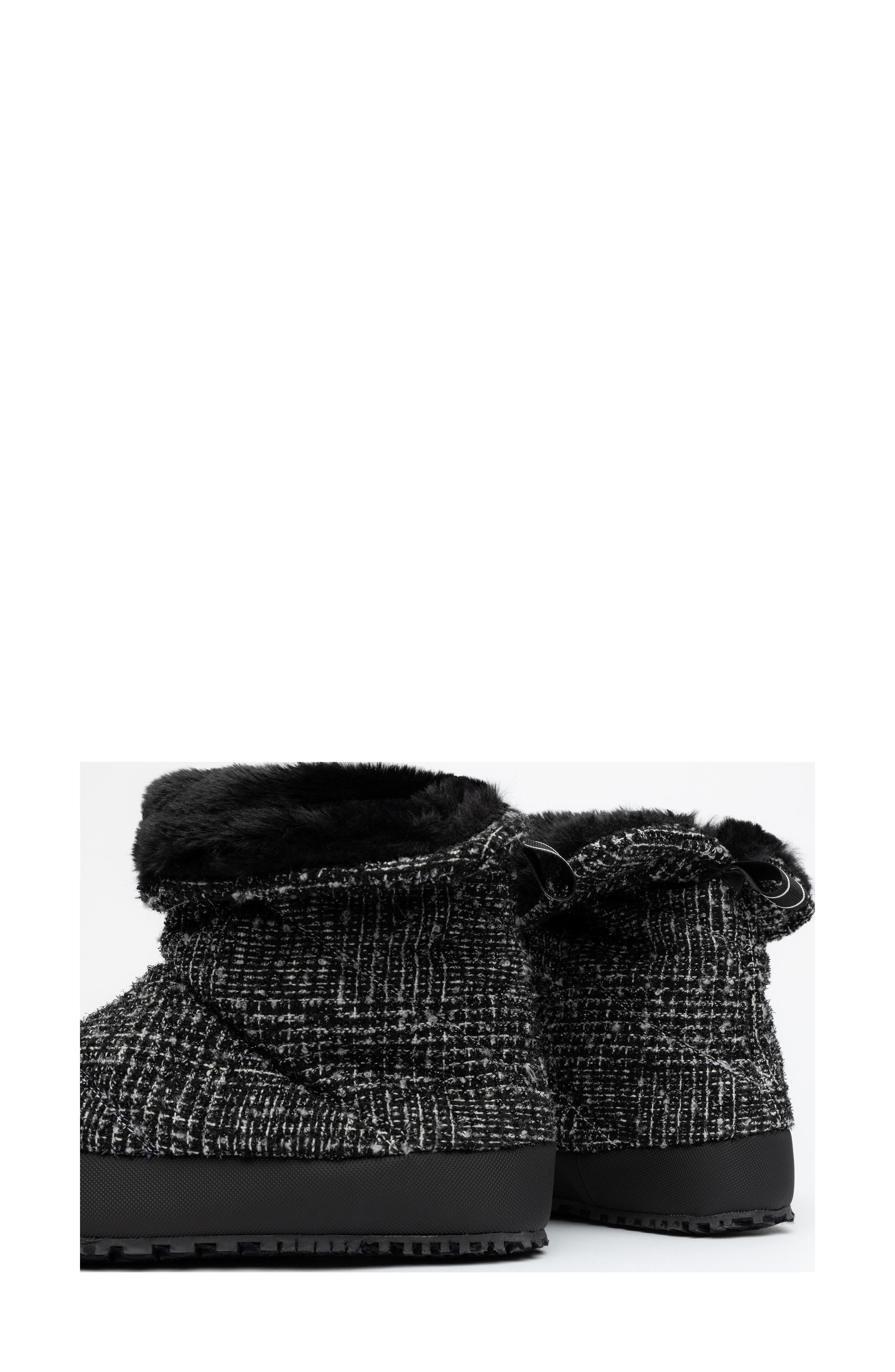 P448 Quilted Faux Fur Bootie, Alternate, color, 