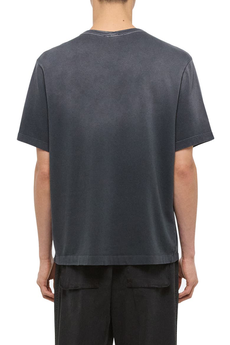 Corduroy Logo Cotton T-Shirt, Alternate, color, STEEL GREY