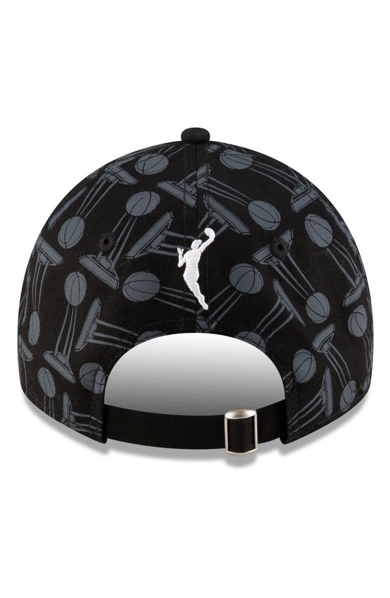 New Era Men's New Era Black New York Liberty 2024 WNBA Finals Champions Locker Room 9TWENTY Adjustable Hat, Alternate, color, 