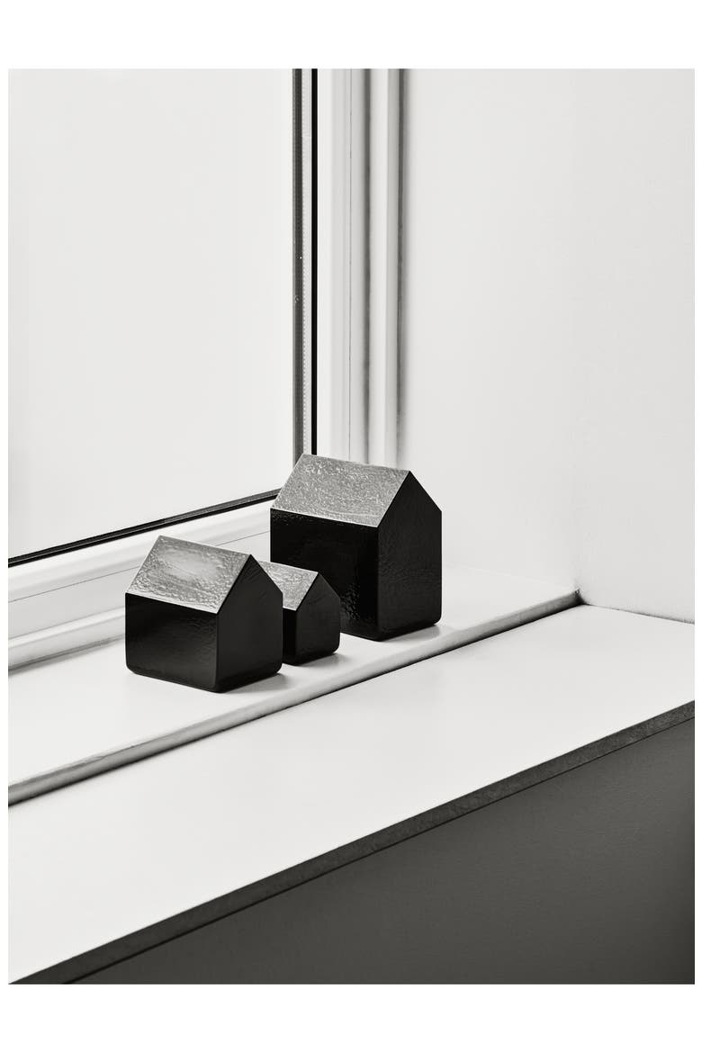 Glass House Sculpture, Alternate, color, BLACK