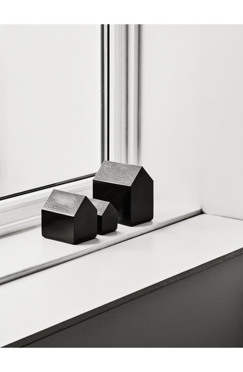 Kosta Boda Glass House Sculpture, Alternate, color,