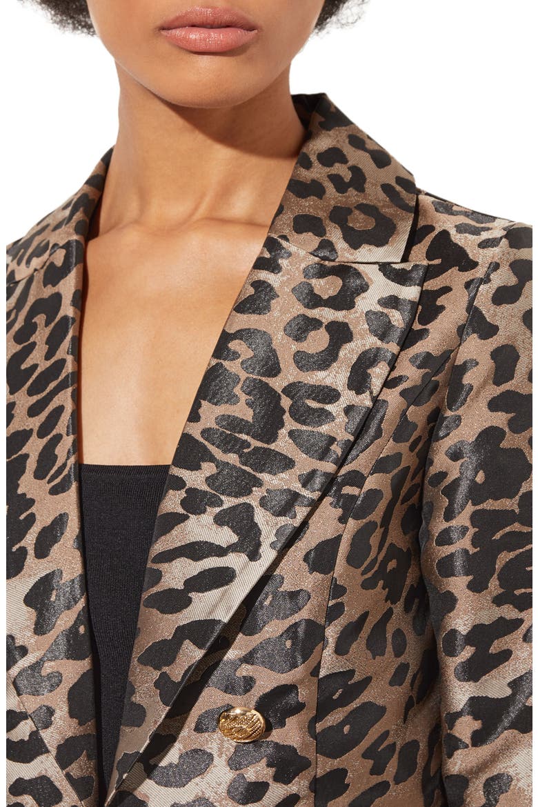 Leopard Print Jacket, Alternate, color, JAVA/LMST/BK