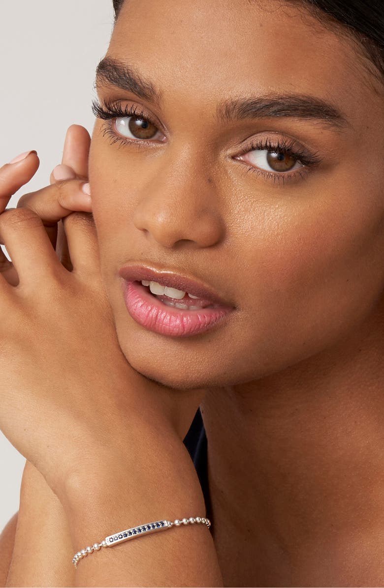 LAGOS Caviar Spark Sapphire Bar Bracelet, Alternate, color, 