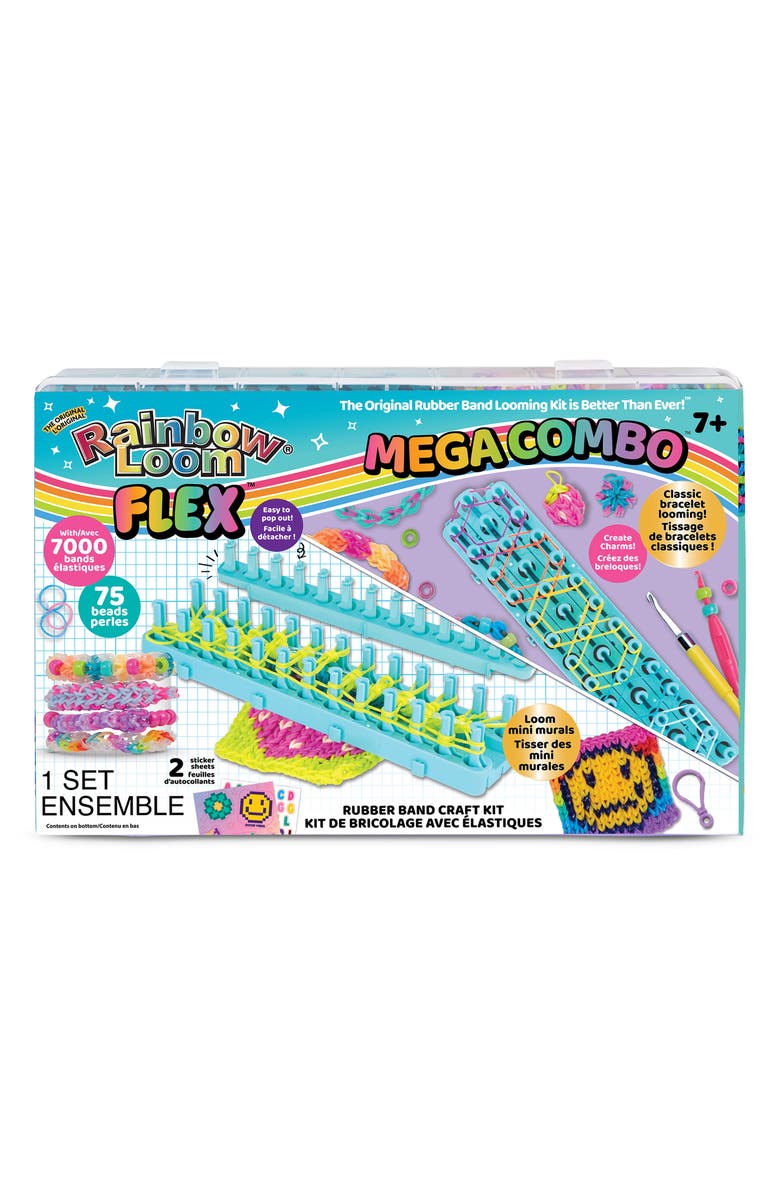 Rainbow Loom Flex Mega Combo Kit, Alternate, color, Open Miscellaneous