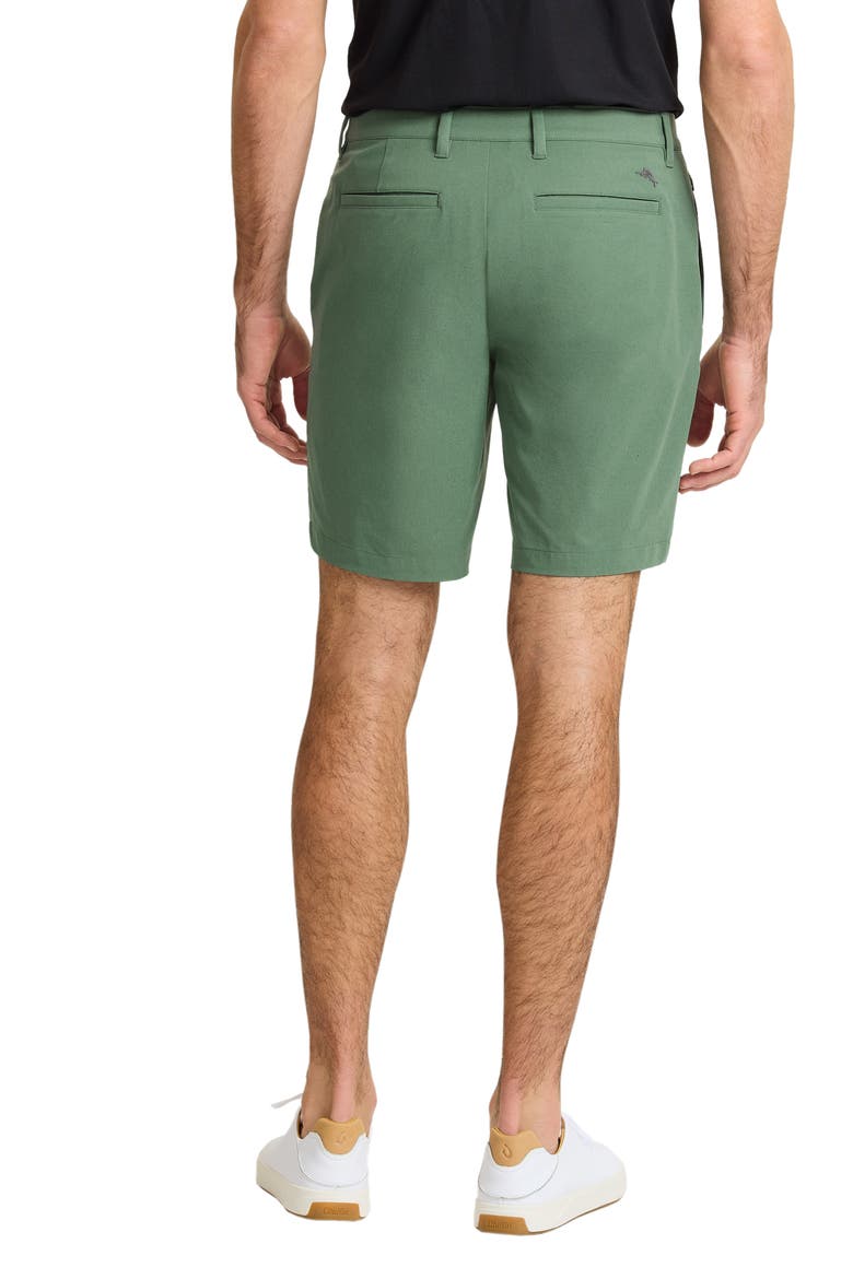 Barbados Pro 9-Inch Flat Front IslandZone® Shorts, Alternate, color, DARK JADE