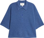 TWP Cashmere Polo Sweater