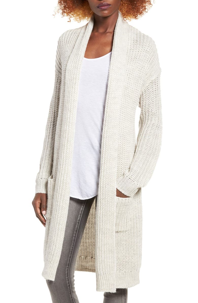 BP. Shawl Collar Knit Cardigan, Main, color,