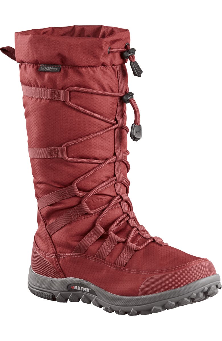 Baffin Escalate Waterproof Winter Boot, Main, color, Crimson Red