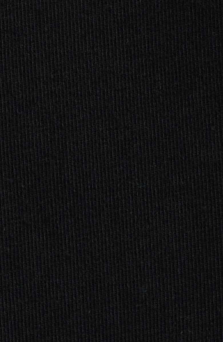 BOSS Roan Knit Short Sleeve Button-Up, Alternate, color, Black