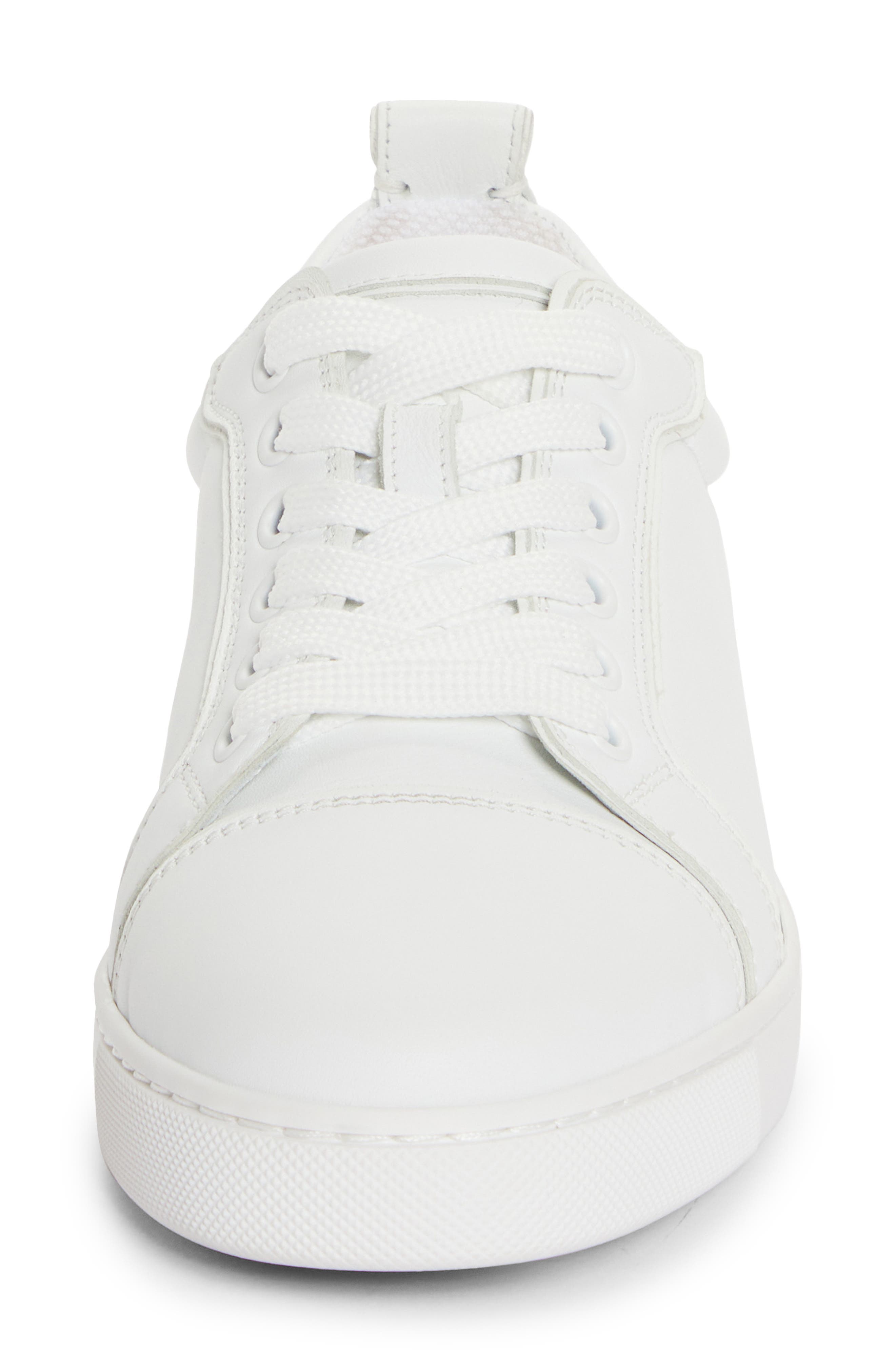 Christian Louboutin Fun Louise Junior Low Top Sneaker, Alternate, color, White
