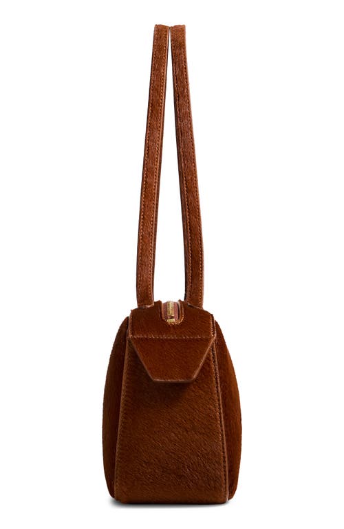 Khaite Simona Genuine Calf Hair Shoulder Bag